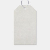 Schönes Pferdeschlittenportrait Wasserfarbe Geburt Geschenkanhänger (Rückseite)