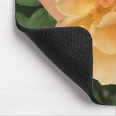 Schönes Pfirsichfarbenes Mauspad Rose (Ecke)