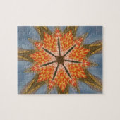 Schönes phantastisches afrikanisches Designtier Puzzle (Horizontal)