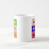 Schönes Phantastisches afrikanisches Druckmuster Kaffeetasse (Mittel)