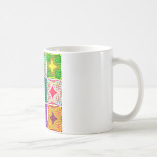 Schönes Phantastisches afrikanisches Druckmuster Kaffeetasse