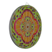 Schönes phantastisches afrikanisches Mandala-Muste Dartscheibe (Vorderseite Links)