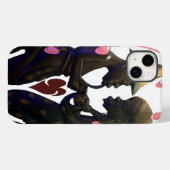 Schönes Phantastisches Afrikanisches Paar: Eine ro Case-Mate iPhone Hülle (Rückseite (Horizontal))