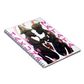 Schönes Phantastisches Afrikanisches Paar: Eine ro Notizblock (Rechte Seite)