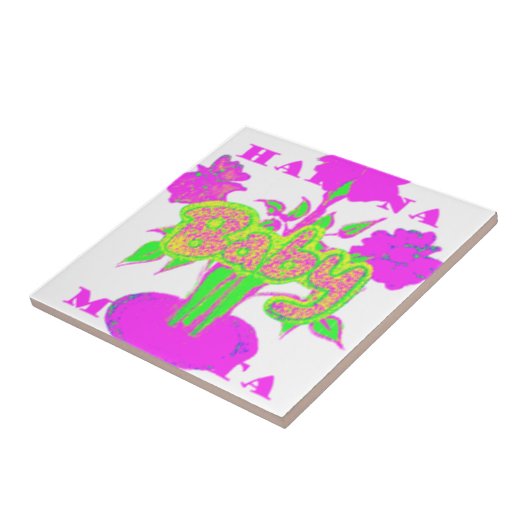 Schönes Phantastisches Baby Pink Inspiration Blume Fliese (Seite)