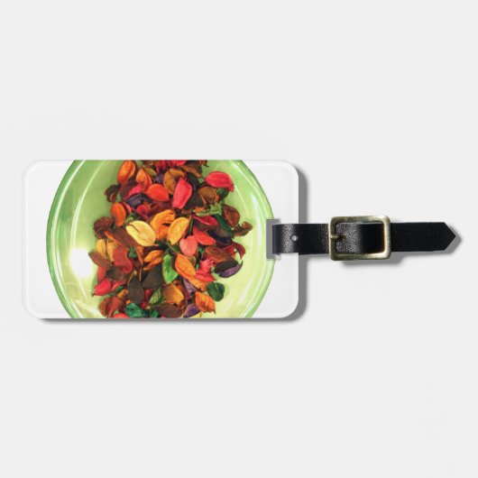 Schönes, phantastisches Design der Rose Gepäckanhänger (Vorderseite horizontal)