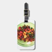 Schönes, phantastisches Design der Rose Gepäckanhänger (Vorderseite vertikal)