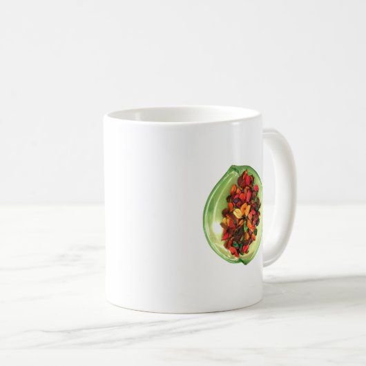 Schönes, phantastisches Design der Rose Kaffeetasse (VorderseiteRechts)