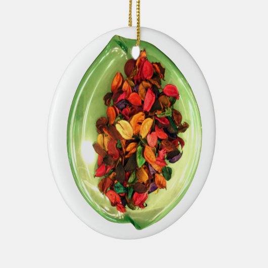 Schönes, phantastisches Design der Rose Keramik Ornament (Rechts)