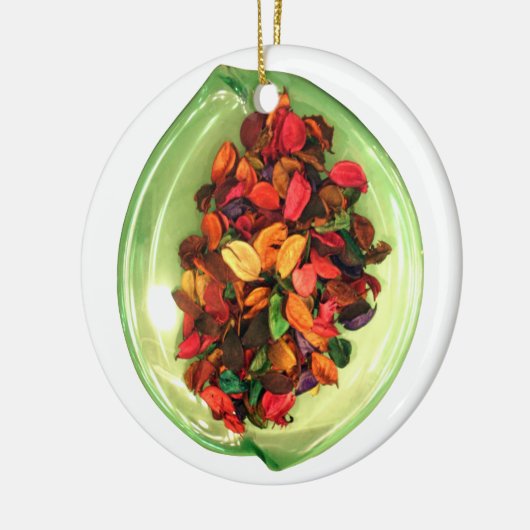 Schönes, phantastisches Design der Rose Keramik Ornament (Links)