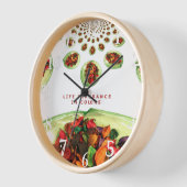 Schönes, phantastisches Design der Rose Uhr (Winkel)