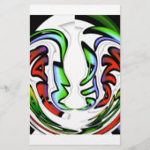 Schönes Phantastisches Design haben einen schönen  Briefpapier (Vorderseite)