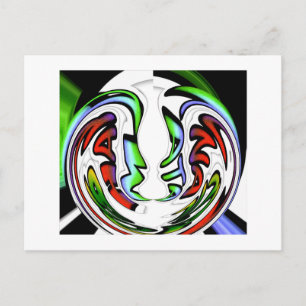 Schönes Phantastisches Design haben einen schönen  Postkarte