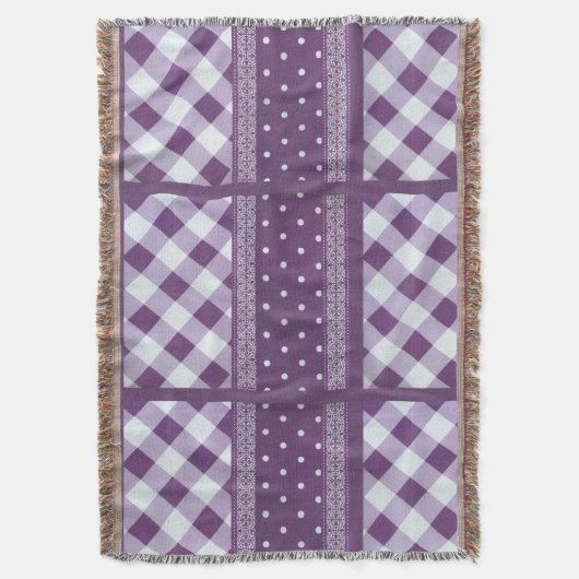 Schönes, phantastisches Design, lila Design Decke (Vorderseite Vertikal)