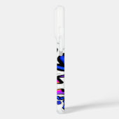 Schönes, Phantastisches Design von USA Fun Text Ar Case-Mate iPhone Hülle (Rückseite / Links)