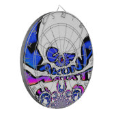 Schönes, Phantastisches Design von USA Fun Text Ar Dartscheibe (Vorderseite Links)