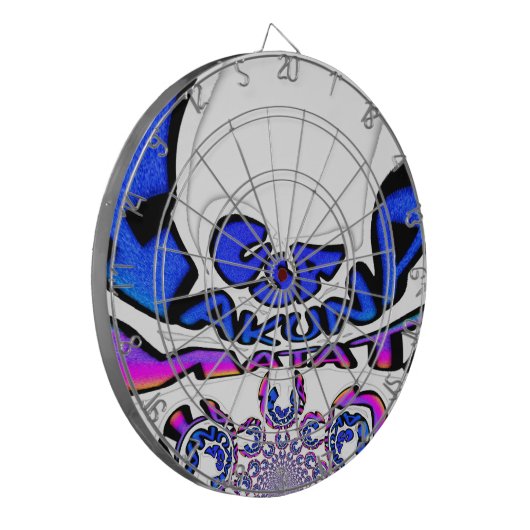 Schönes, Phantastisches Design von USA Fun Text Ar Dartscheibe (Vorderseite Links)