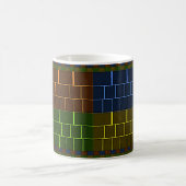 Schönes Phantastisches geometrisches Design Kaffeetasse (Mittel)