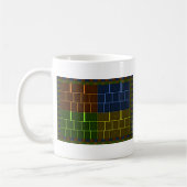 Schönes Phantastisches geometrisches Design Kaffeetasse (Links)