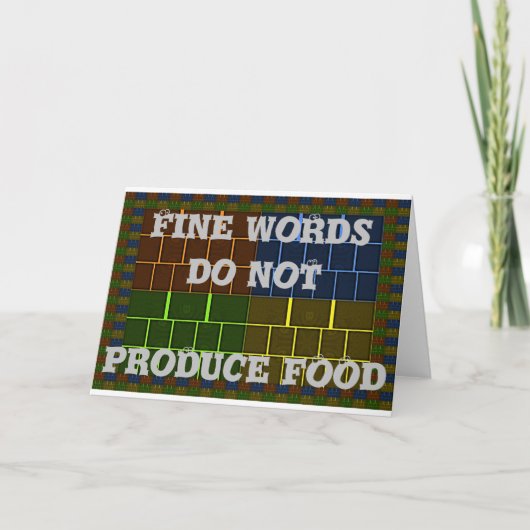 Schönes Phantastisches geometrisches Design Karte (Vorderseite)