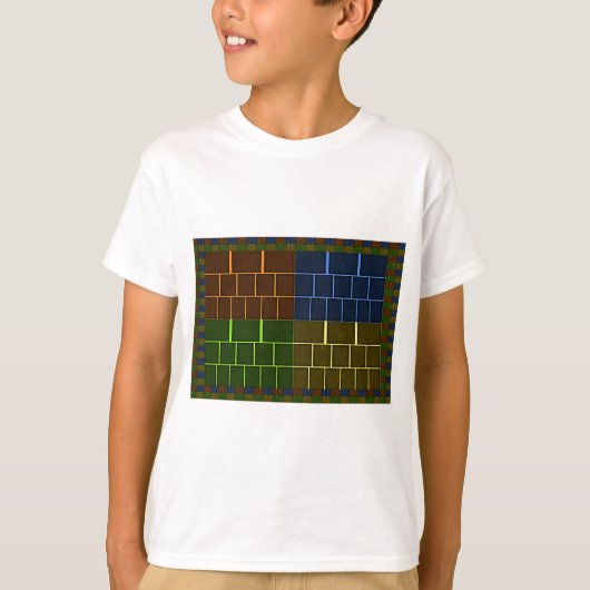 Schönes Phantastisches geometrisches Design T-Shirt (Vorderseite)