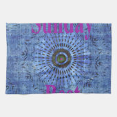 Schönes Phantastisches modernes Denim Design: Sonn Küchentuch (Horizontal)
