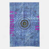 Schönes Phantastisches modernes Denim Design: Sonn Küchentuch (Vertikal)