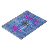 Schönes Phantastisches modernes Denim Design: Sonn Notizblock (Linke Seite)