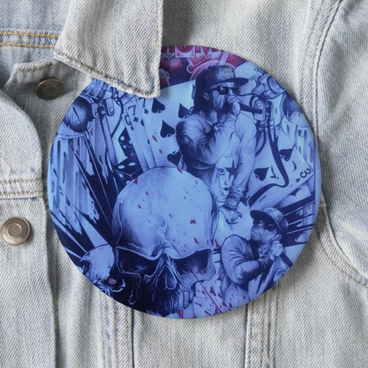 Schönes phantastisches Online-Skeezers-künstlerisc Button (Beispiel)