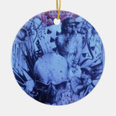 Schönes phantastisches Online-Skeezers-Kunstproduk Keramik Ornament (Vorne)