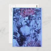 Schönes phantastisches Online-Skeezers-Kunstproduk Postkarte (Vorne/Hinten)