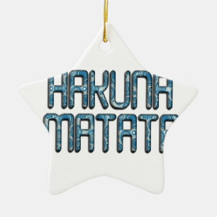 Schönes phantastisches Swahili-Textquotendesign Keramikornament