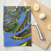 Schönes, phantastisches und angenehmes afrikanisch geschirrtuch (Viertel Falte)