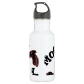 Schönes, phantastisches und anpassbares Design Edelstahlflasche (Rückseite)