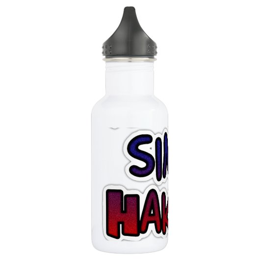 Schönes, phantastisches und anpassbares Design Edelstahlflasche (Links)