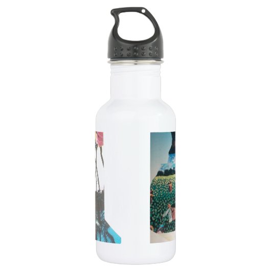 Schönes, phantastisches und anpassbares Design Trinkflasche (Rückseite)