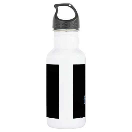 Schönes, phantastisches und anpassbares Design Trinkflasche (Rückseite)