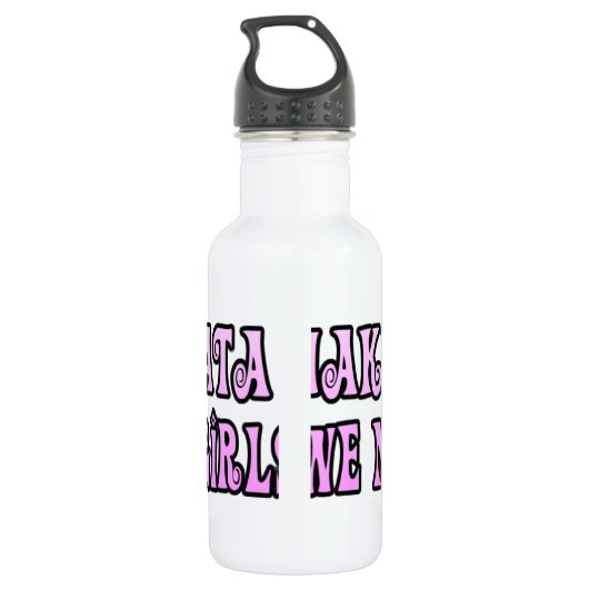 Schönes, phantastisches und anpassbares Design Trinkflasche (Rückseite)