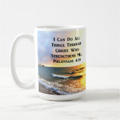 SCHÖNES PHILIPPIANS 4:13 SCRIPTURE-FOTO KAFFEETASSE (Links)