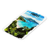 Schönes Phuket Thailand Beach Paradies Magnet (Linke Seite)