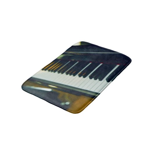 Schönes Piano Badematte (Schrägansicht)