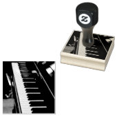 Schönes Piano Gummistempel (Stempel)