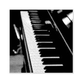 Schönes Piano Gummistempel (Prägung)