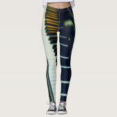 Schönes Piano Leggings (Vorderseite)