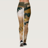 Schönes Piano Leggings (Rückseite)