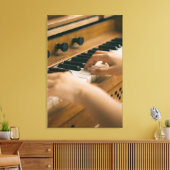 Schönes Piano Leinwanddruck (Insitu (Wohnzimmer))