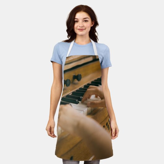 Schönes Piano Schürze (Getragen)