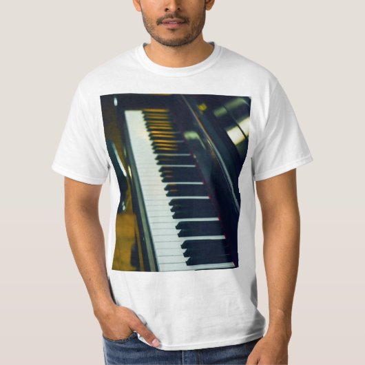 Schönes Piano T-Shirt (Vorderseite)