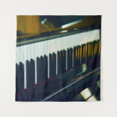 Schönes Piano Wandteppich (Vorderseite (Horizontal))