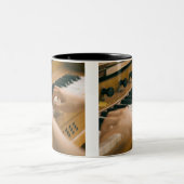 Schönes Piano Zweifarbige Tasse (Mittel)